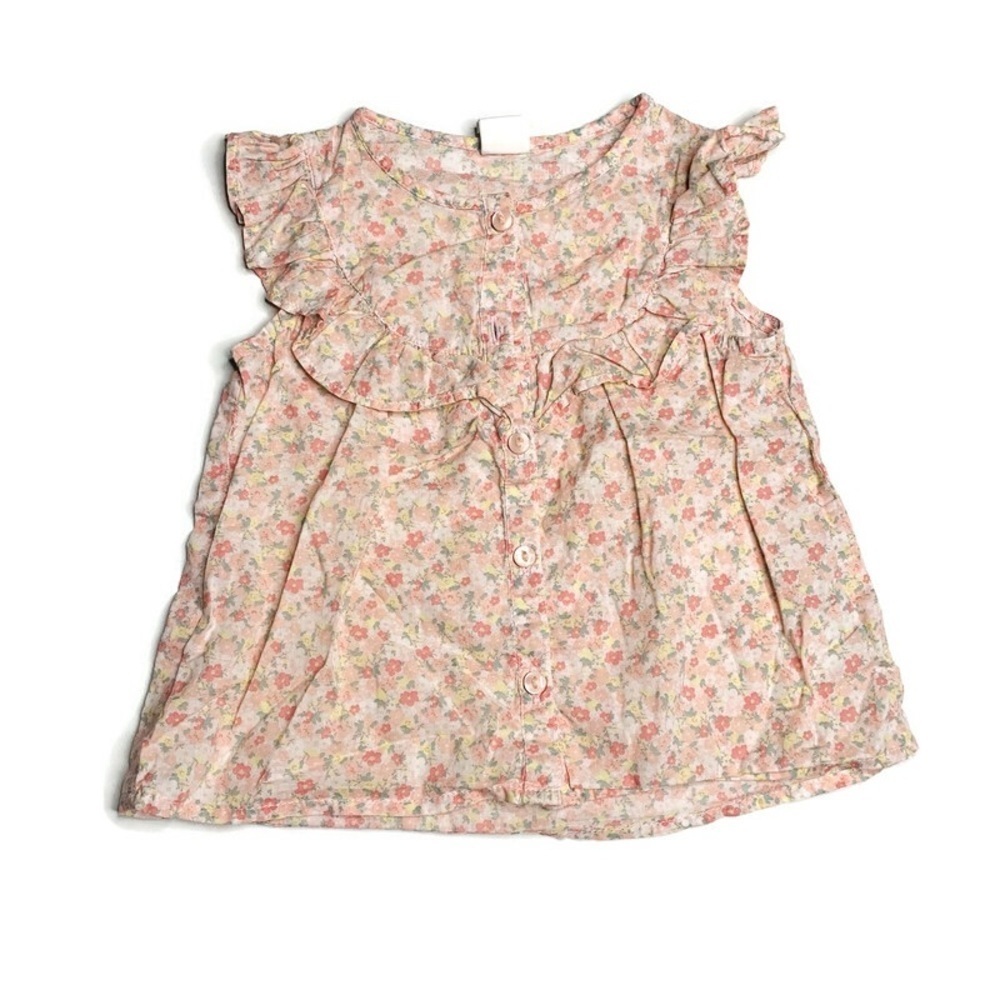 H&M baby girls 12-18m floral top